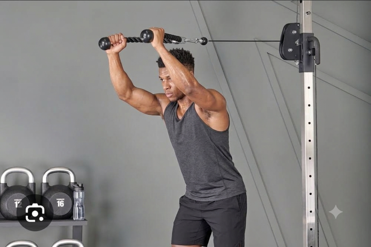 Cable Overhead Tricep Extension