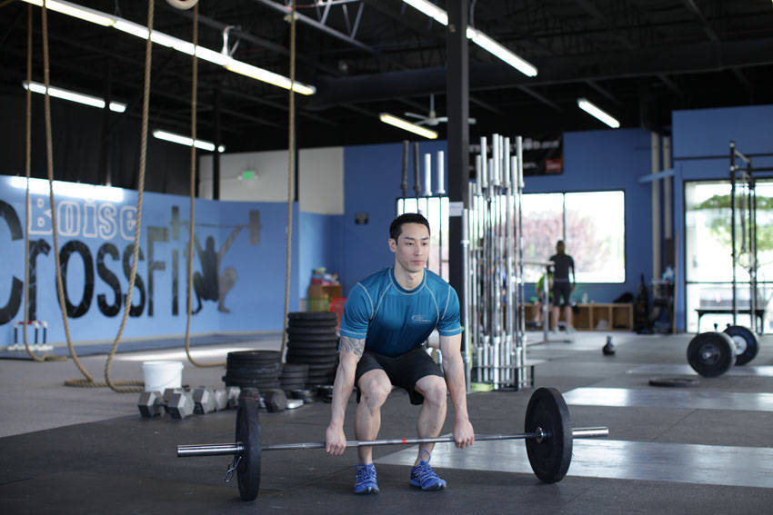 Dumbbell Clean and Press
