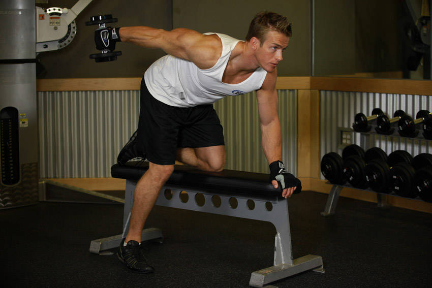 Dumbbell Tricep Kickback