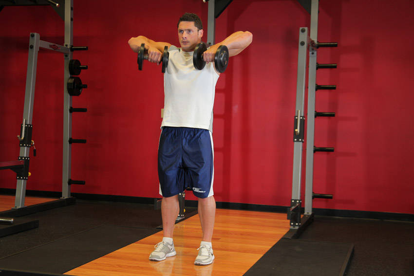 Dumbbell Upright Row